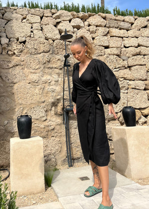 DUNE Midi Linen Dress