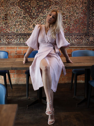 DUNE Midi Linen Dress