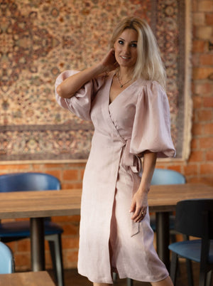 DUNE Midi Linen Dress