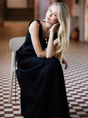 LILA Linen Maxi Dress