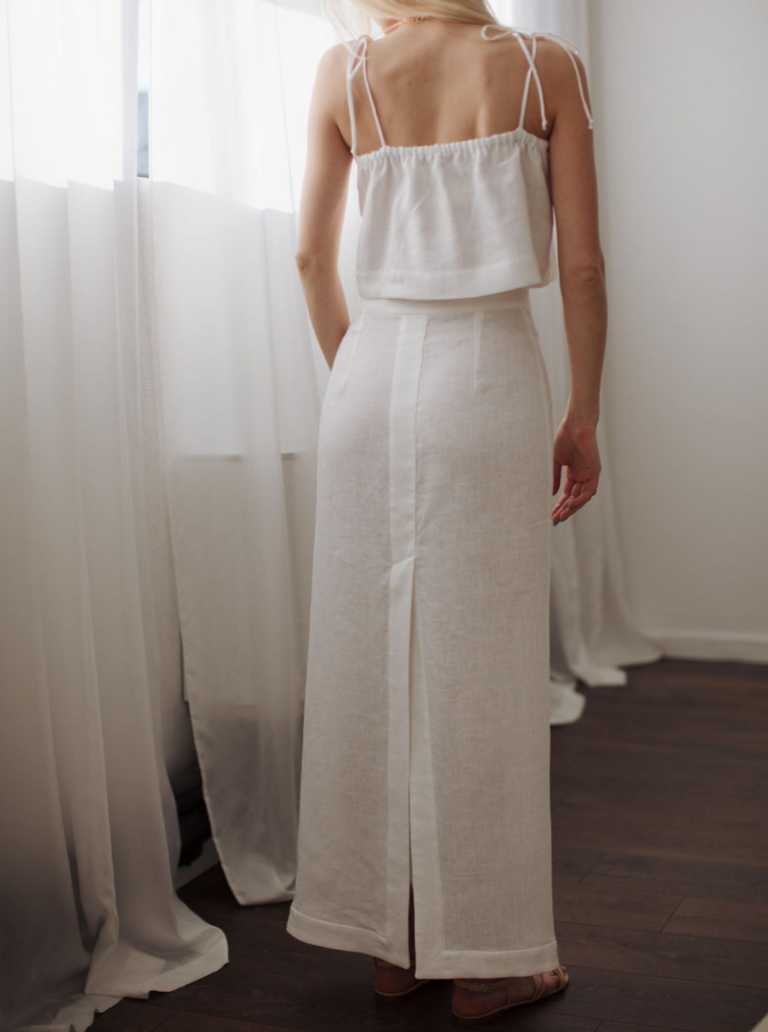 Paris Linen Skirt