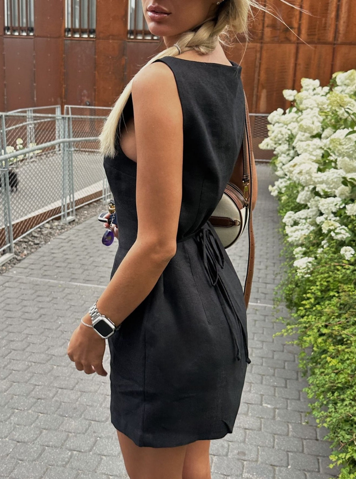 JACKIE Mini Linen Dress