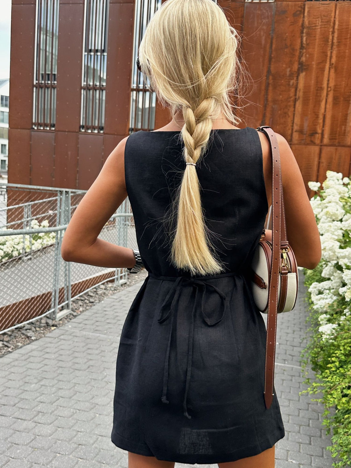 JACKIE Mini Linen Dress