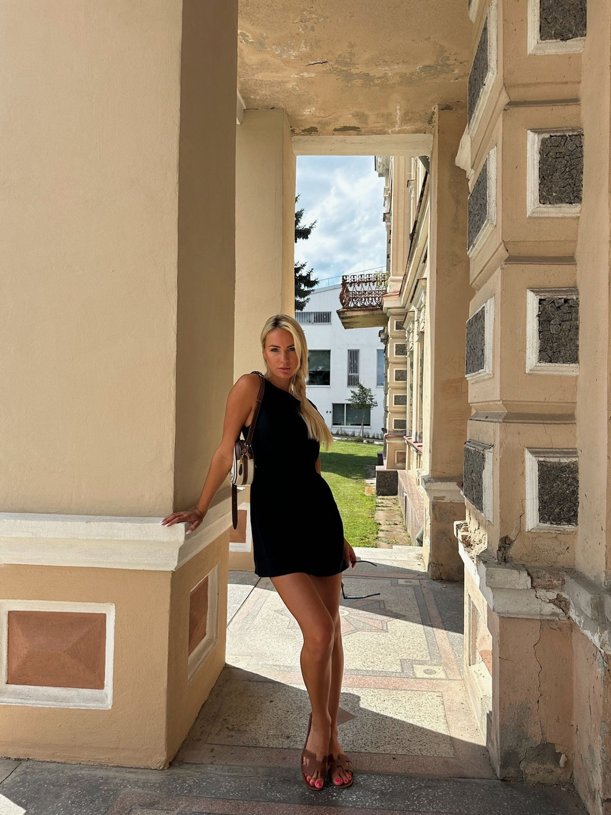 JACKIE Mini Linen Dress