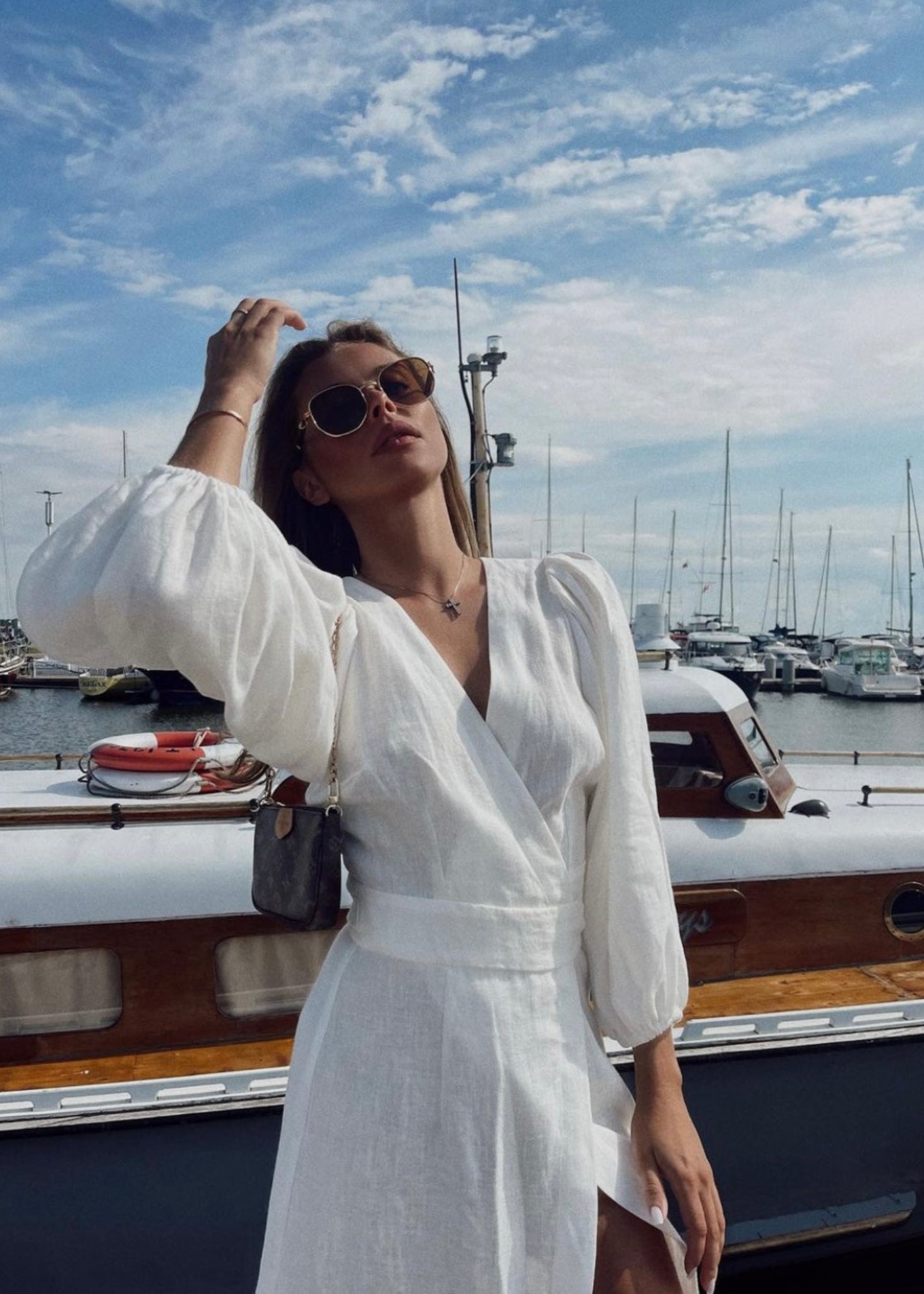 DUNE Midi Linen Dress