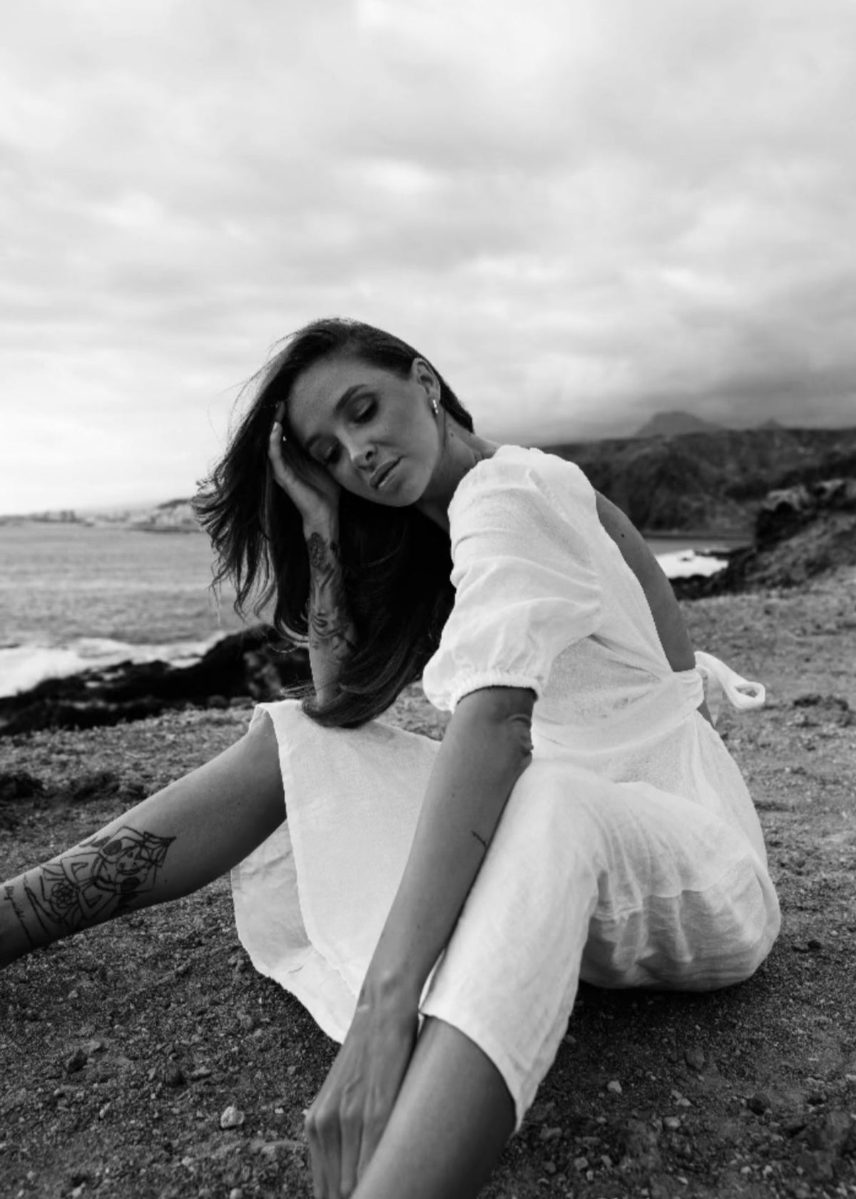 TEMPTATION Linen Dress