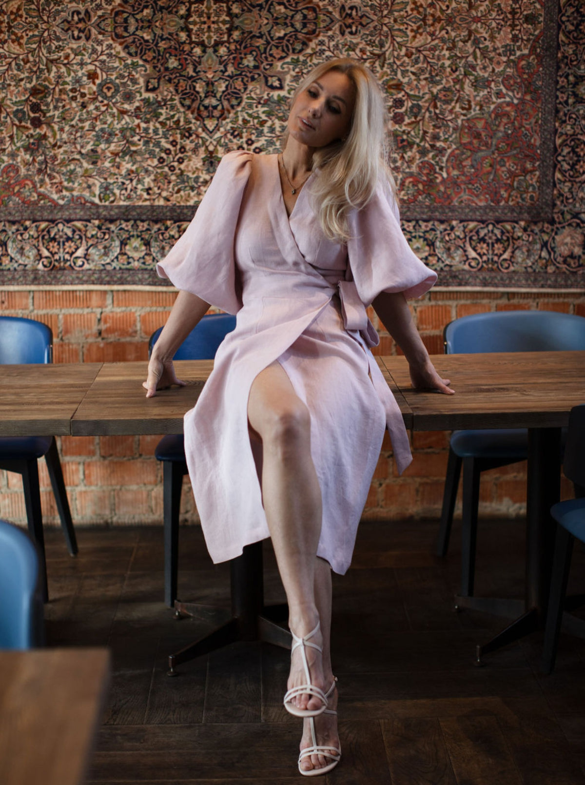 DUNE Midi Linen Dress