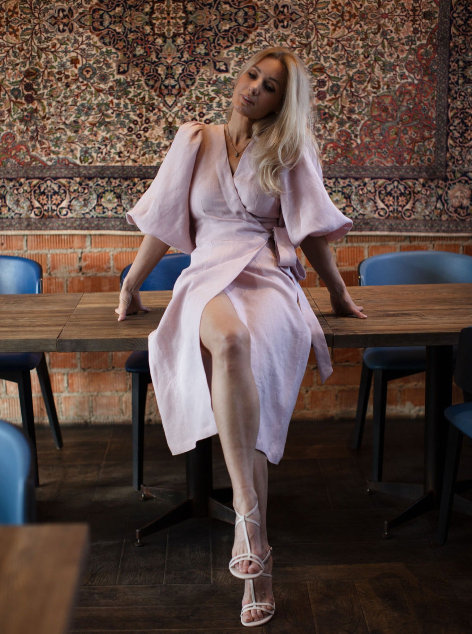 DUNE Midi Linen Dress