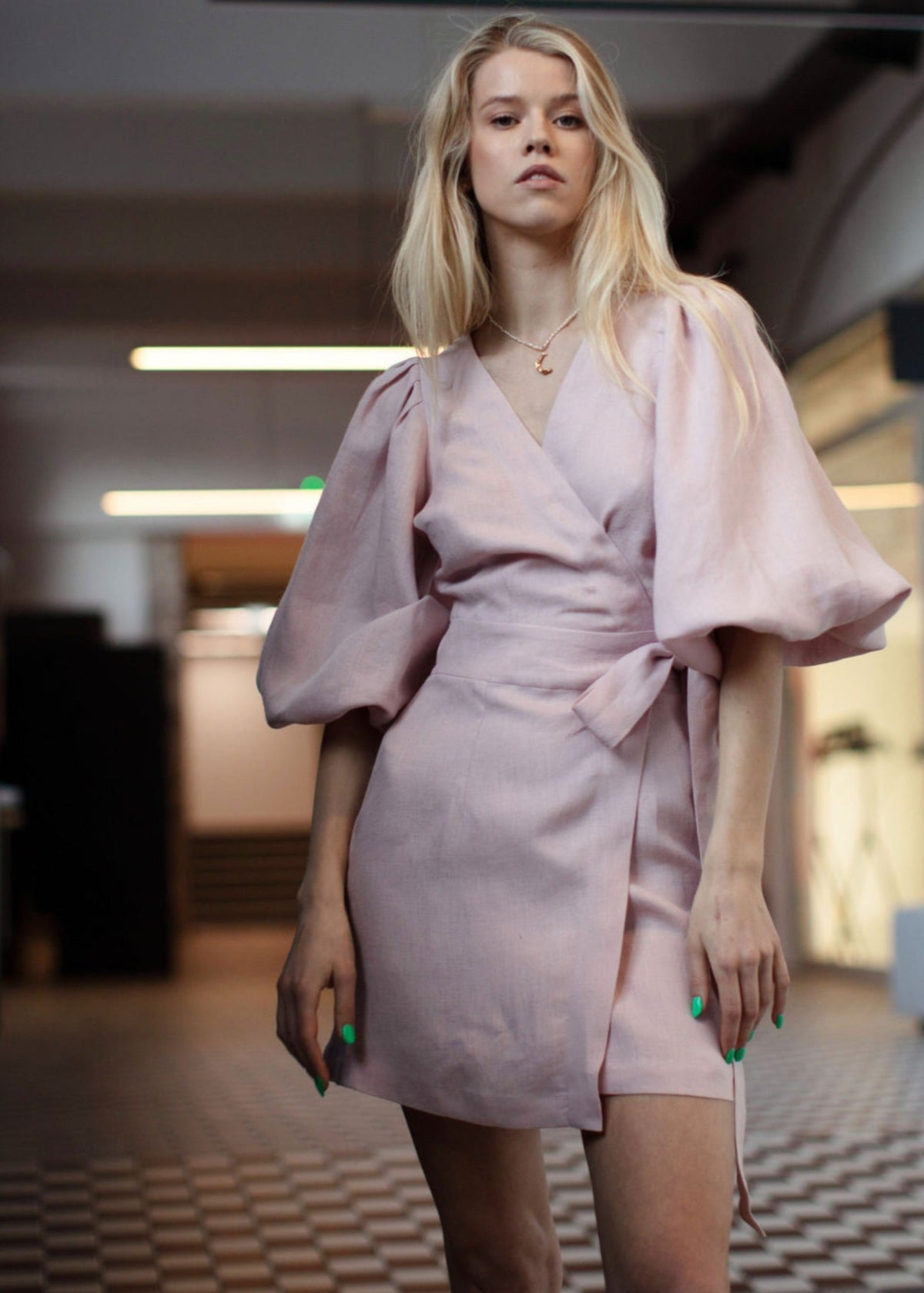 DUNE Mini Linen Dress