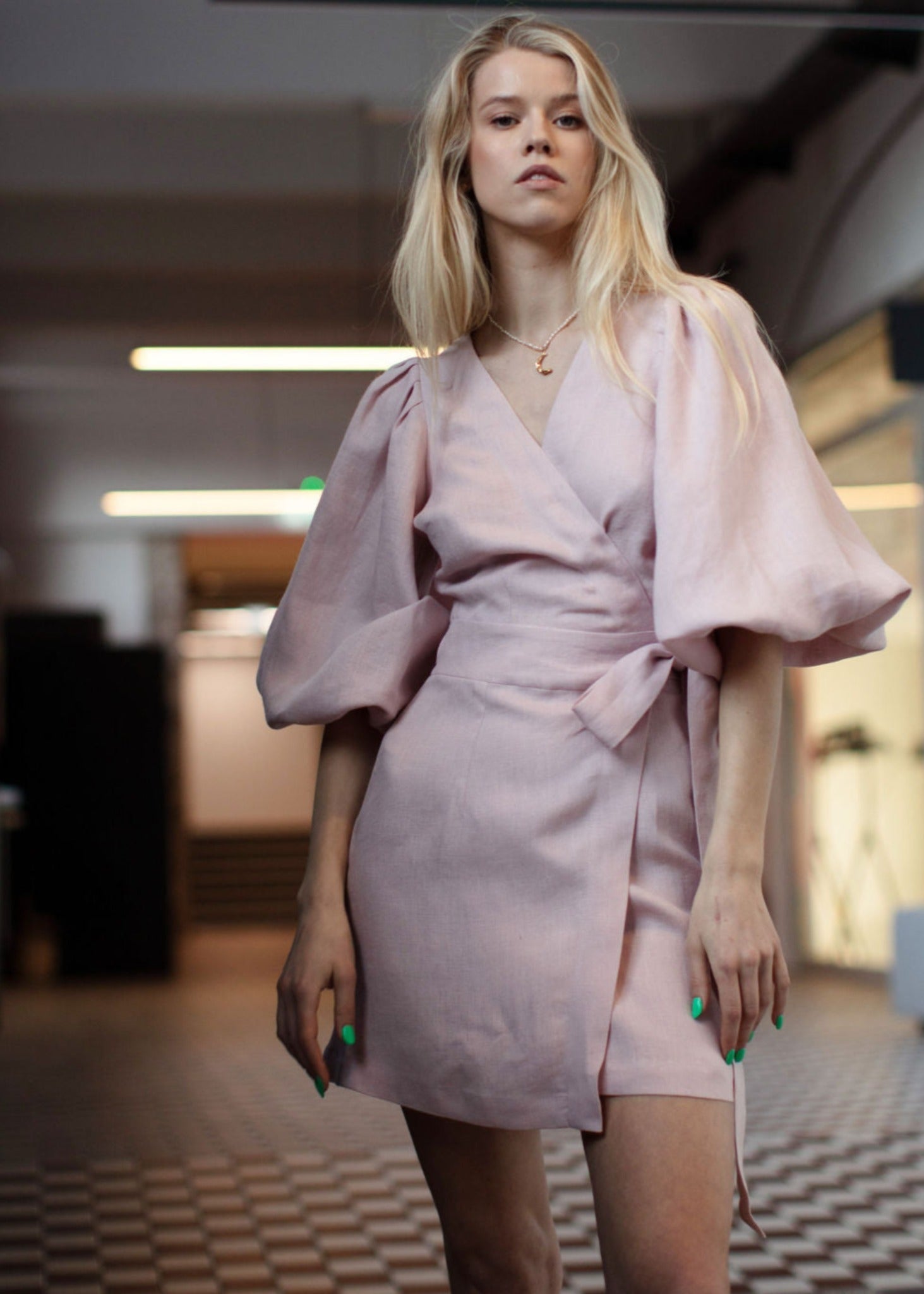 DUNE Mini Linen Dress