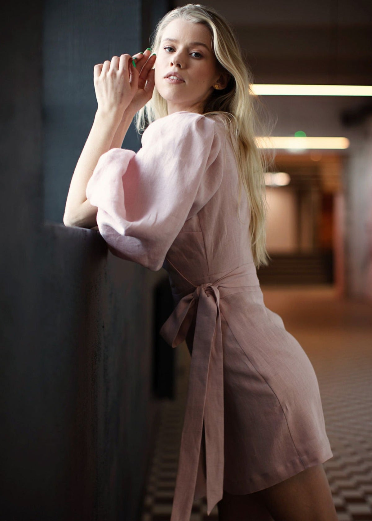 DUNE Mini Linen Dress