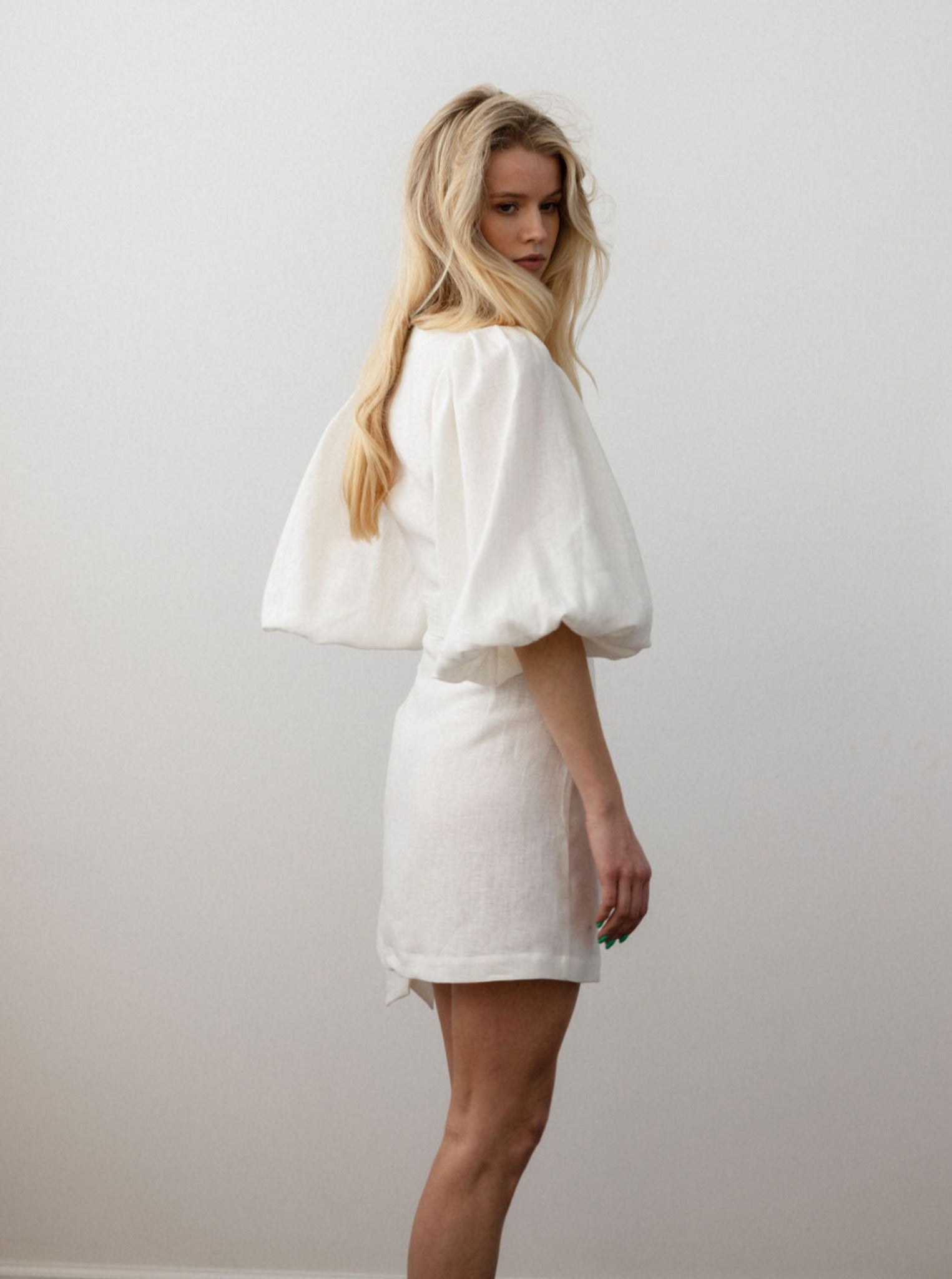 Dune Mini Linen Dress | Bohomey - Bohomey Shop Dune Mini Linen Dress | Bohomey - Bohomey Shop