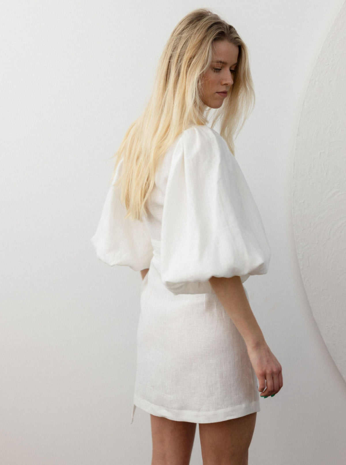 DUNE Mini Linen Dress