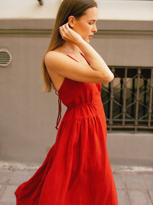 FEMME Linen Dress