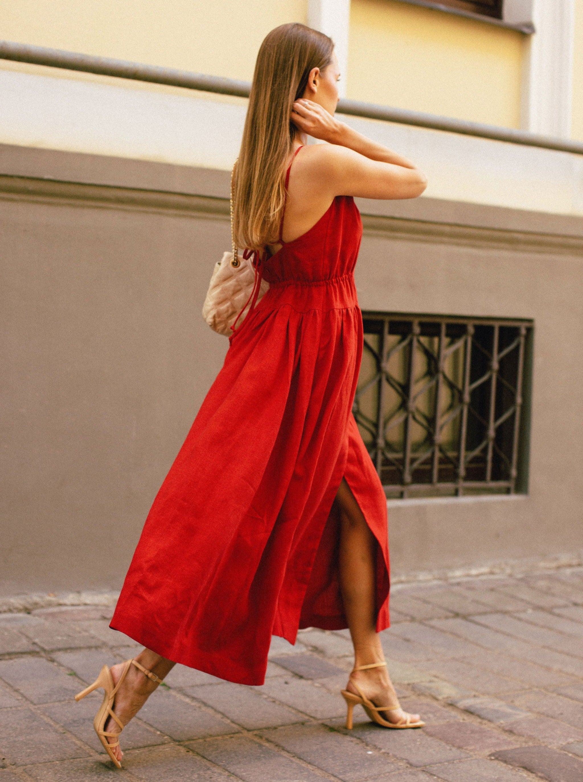Femme linen Dress | Bohomey - Bohomey Shop Femme linen Dress | Bohomey - Bohomey Shop
