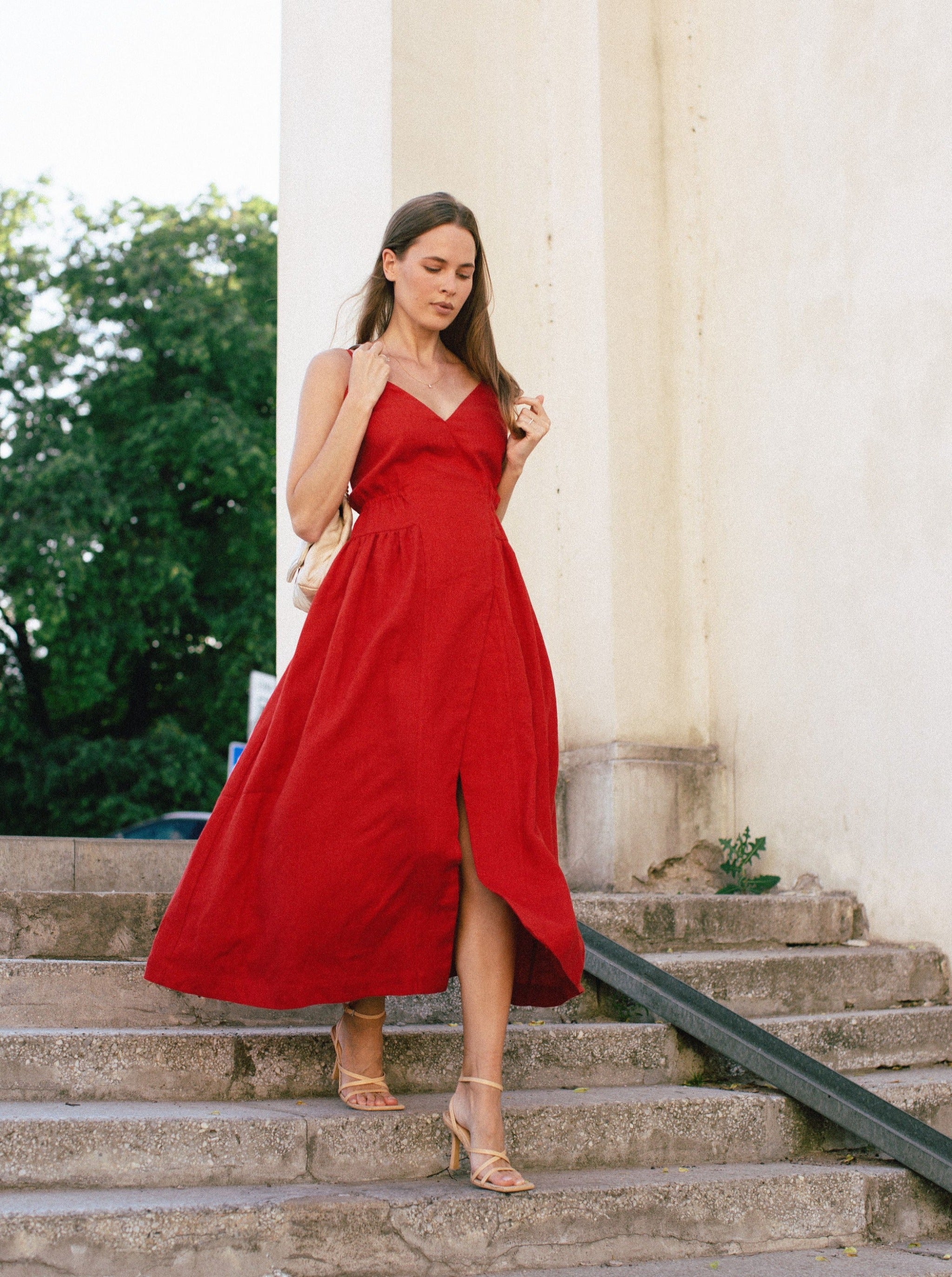Femme linen Dress | Bohomey - Bohomey Shop Femme linen Dress | Bohomey - Bohomey Shop