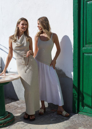 SANDROSE Maxi Knit Dress