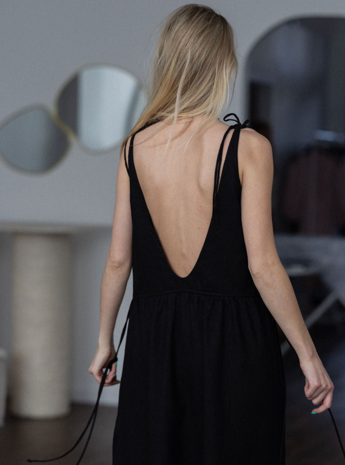 LILA Linen Maxi Dress