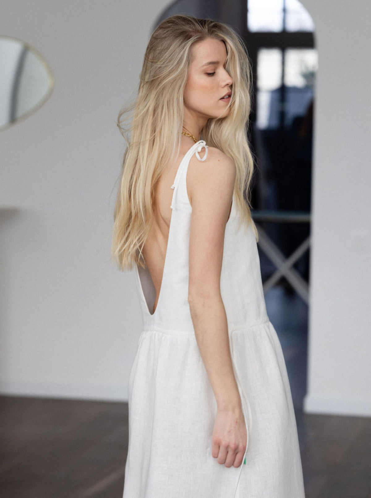 LILA Linen Maxi Dress