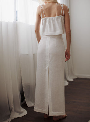 Paris Linen Skirt