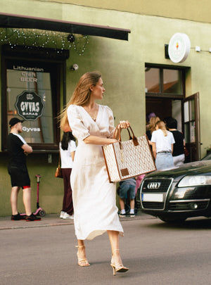 TEMPTATION Linen Dress