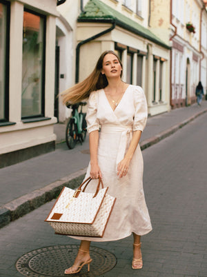 TEMPTATION Linen Dress