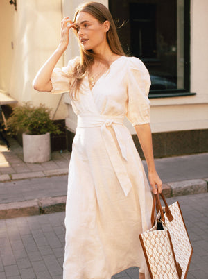TEMPTATION Linen Dress