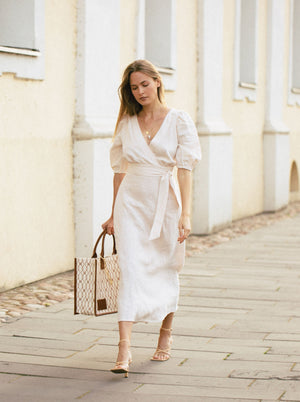 TEMPTATION Linen Dress