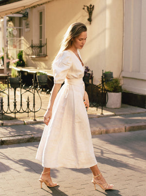 TEMPTATION Linen Dress