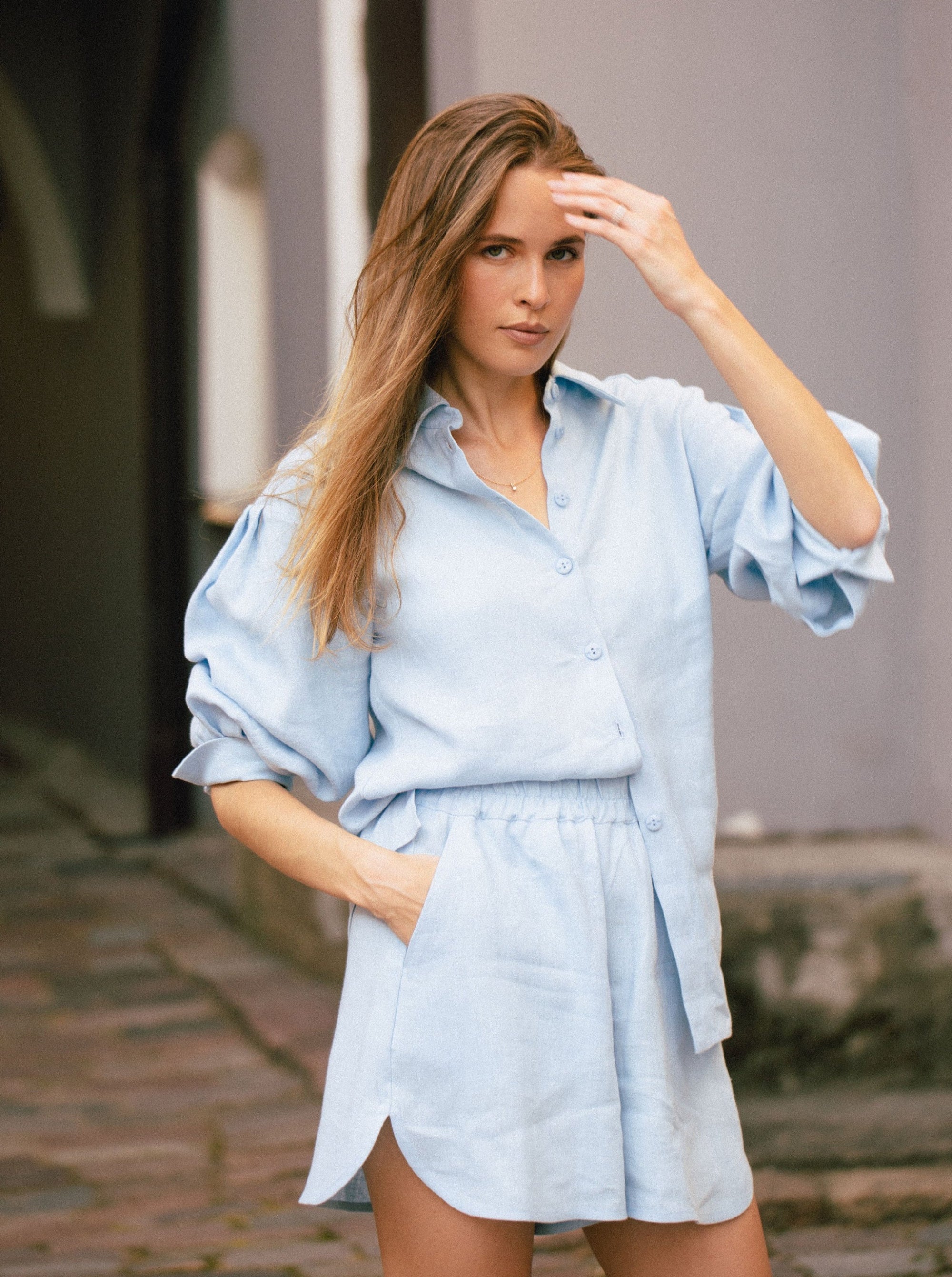 Luna Linen Shorts