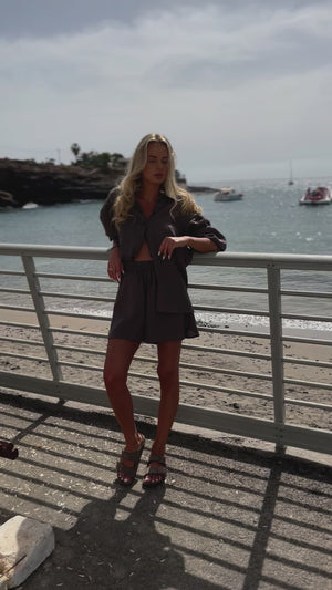 LUNA Linen Shorts