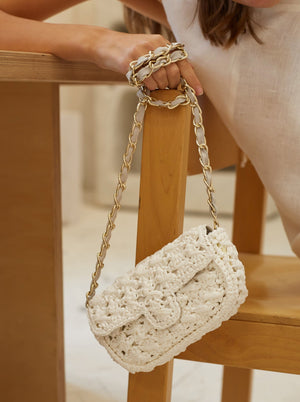 Azzura Handmade Mini Raffia Bag