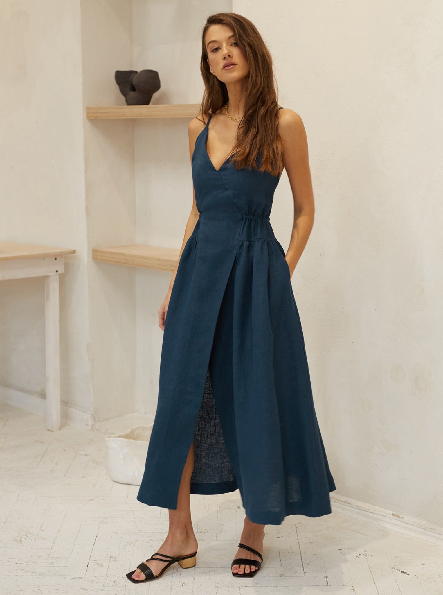 Femme Linen Dress