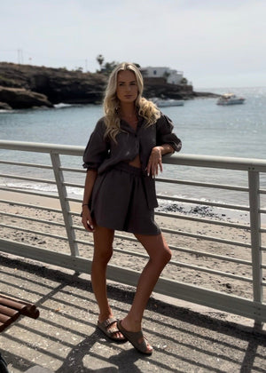 LUNA Linen Shorts