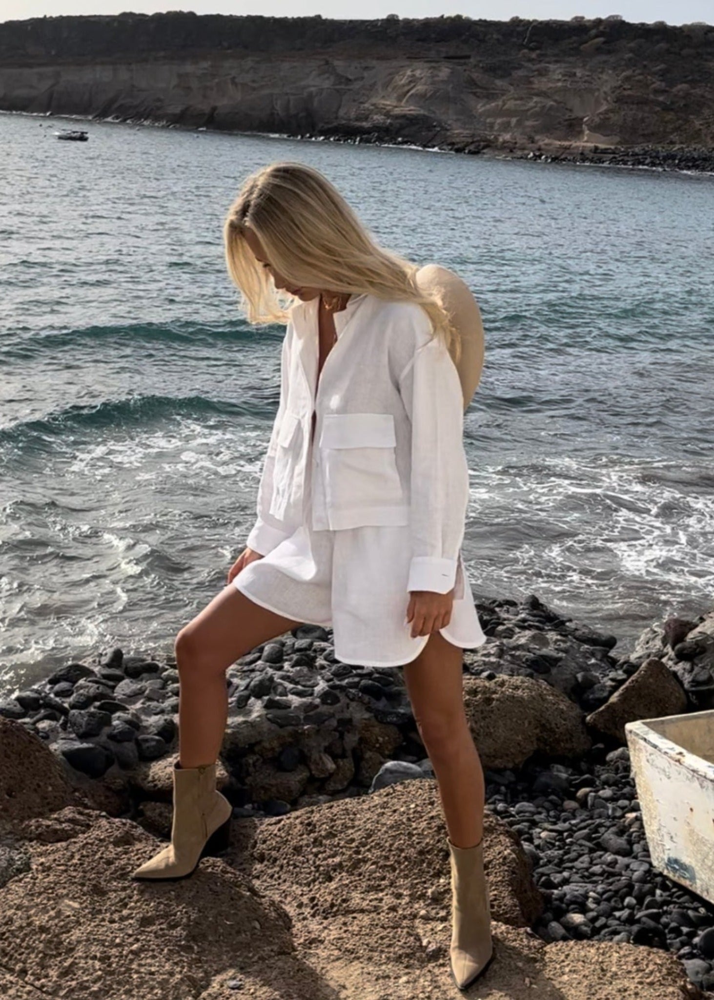 LUNA Linen Shorts