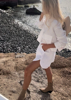 LUNA Linen Shorts