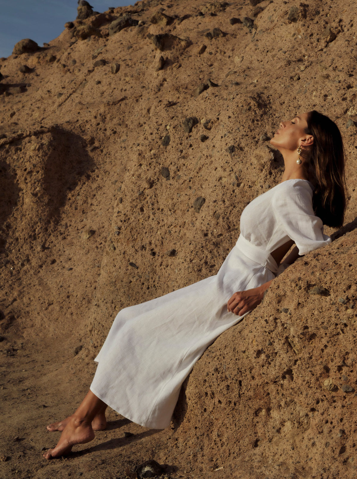 TEMPTATION Linen Dress